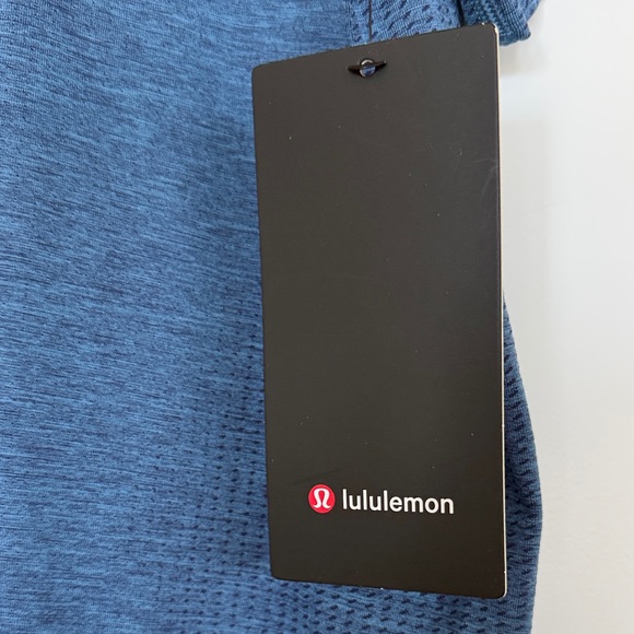 lululemon athletica Men's Metal Vent Tech Short Sleeve Blue Tee, NWT, XL - Picture 3 of 9